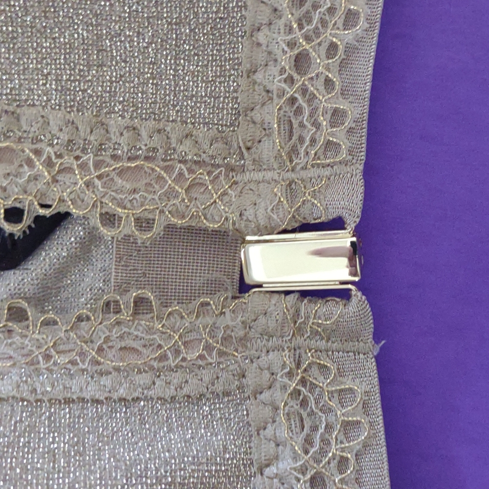 Imtimissimi metallic gold soft cup bra. Size is missing fits 34B/C - Picture 2 of 8